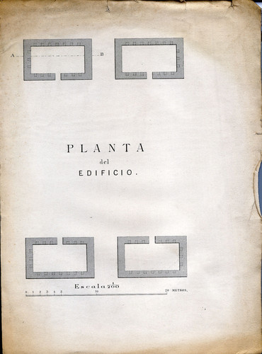 Planta y alzado del Palacio de Callao