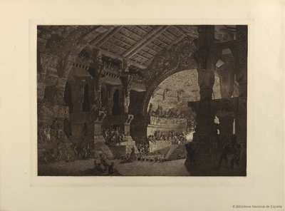 [Sacrificios humanos en un templo inca] [Material gráfico] — Brambilla, Fernando, 1763-1834