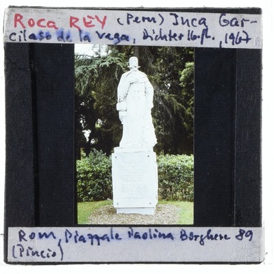 Roca Rey, Denkmal Inca Garcilaso de la Vega — No identificado