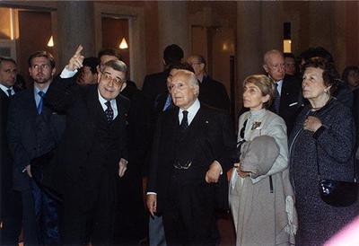 Venice: President of Republic's speech at the Venice Exhibition Forty-eight: episodes, places and protagonists of a revolution 1848-1849 and I Maya — No identificado