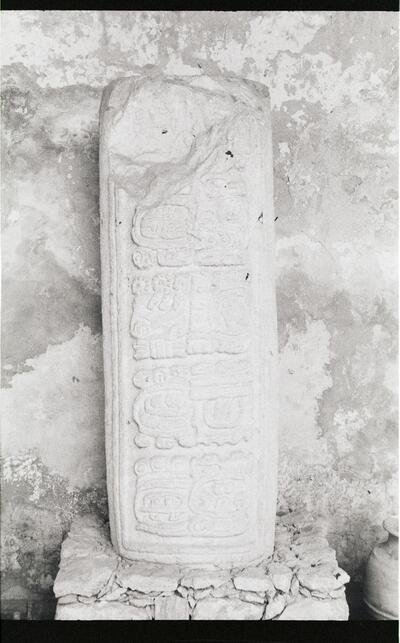 Xcalumkin, Column (XLM: Col. 8) — No identificado