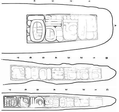Oxpemul, Stela (OXP: St. 19) — No identificado