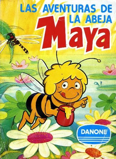 Las aventuras de la abeja Maya - Álbum de cromos — Danone (Barcelona) Creación: CARTOON STUDIOS
