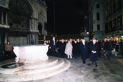 Venice: President of Republic's speech at the Venice Exhibition Forty-eight: episodes, places and protagonists of a revolution 1848-1849 and I Maya — No identificado