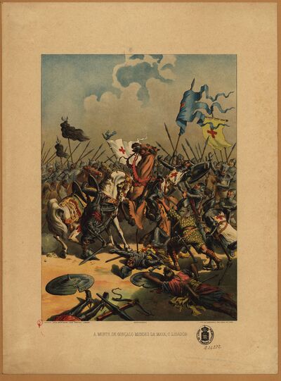 A morte de Gonçalo Mendes da Maya, o Lidador — Macedo, Manuel de, 1839-1915