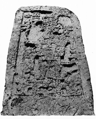 Ucanal, Stela (UCN: St. 3) — No identificado