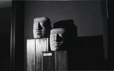 Playitas, Tenoned Stone Head (PLY: Arc. 1) — No identificado