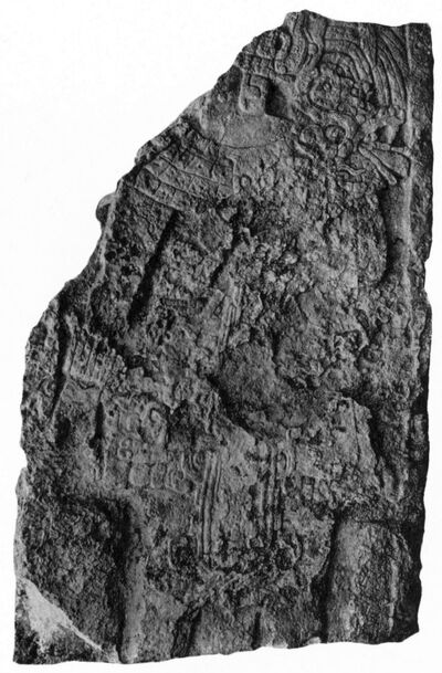 Xultun, Stela (XUL: St. 21) — No identificado