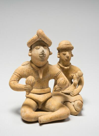 Couple with a baby — No identificado