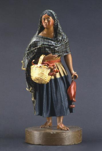 Vendedora de asaduras - Figura — García, Andrés