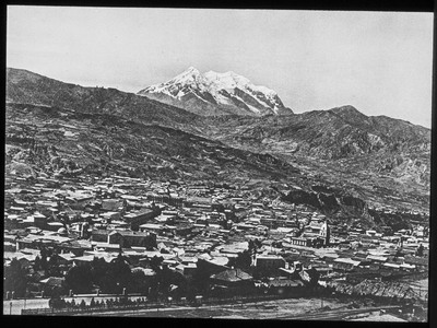 La Paz mit Illimani — No identificado