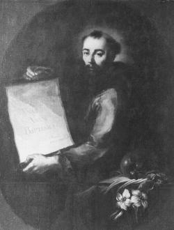 Santo franciscano — Bartolomé Esteban Murillo
