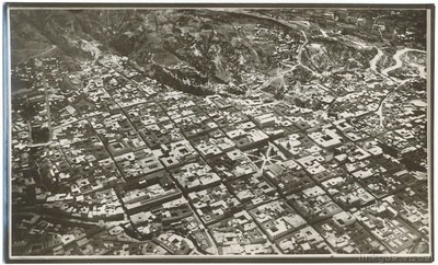 Luftbild von la Paz mit der Plaza Murillo — Junkers Luftbild-Zentrale (Production) (Atelier)