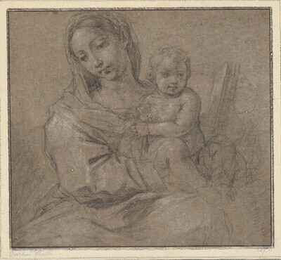 Das Jesuskind mit der Jungfrau Maria — #Bartolomé_Esteban_Murillo_Künstler_in