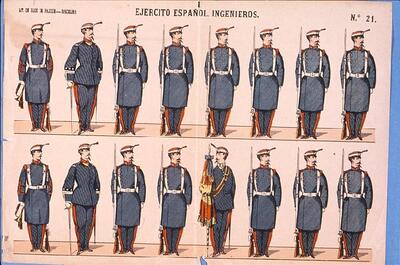 Ejército Español. Ingenieros — 21: Ingenieros del Ejército Español — No identificado