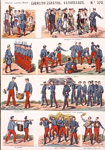 Ejército Español. Variedades — 370: Escenas de la vida militar y variedades del Ejército Español — No identificado