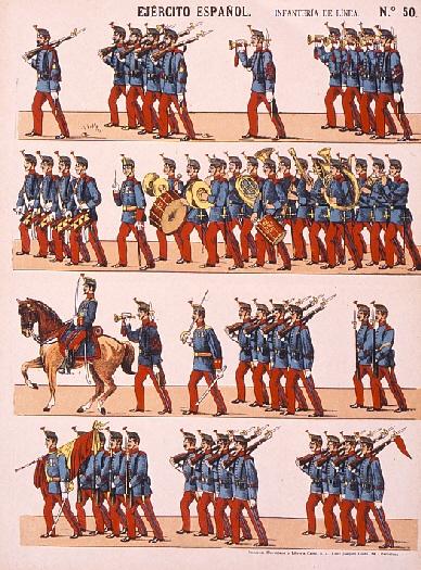 Ejército Español — 50: Infantería de línea