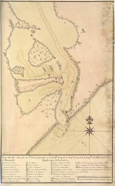 Plano del Río Grande de San Pedro