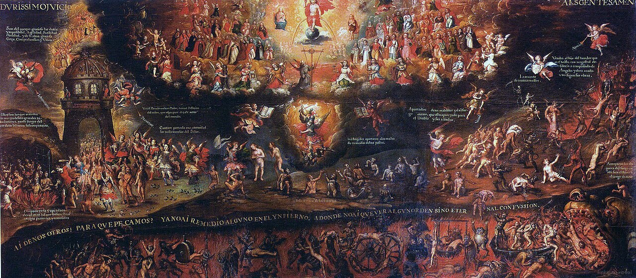 Diego Quispe Tito - El Juicio Final (Convento de San Francisco, Cuzco)