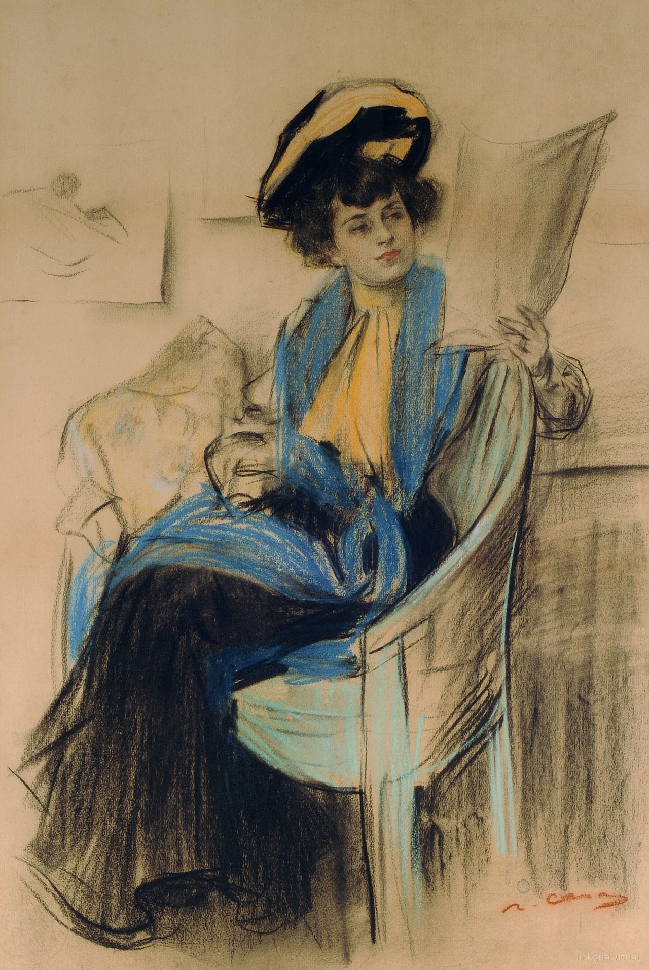 Mademoiselle Clo-Clo.jpg — Ramón Casas