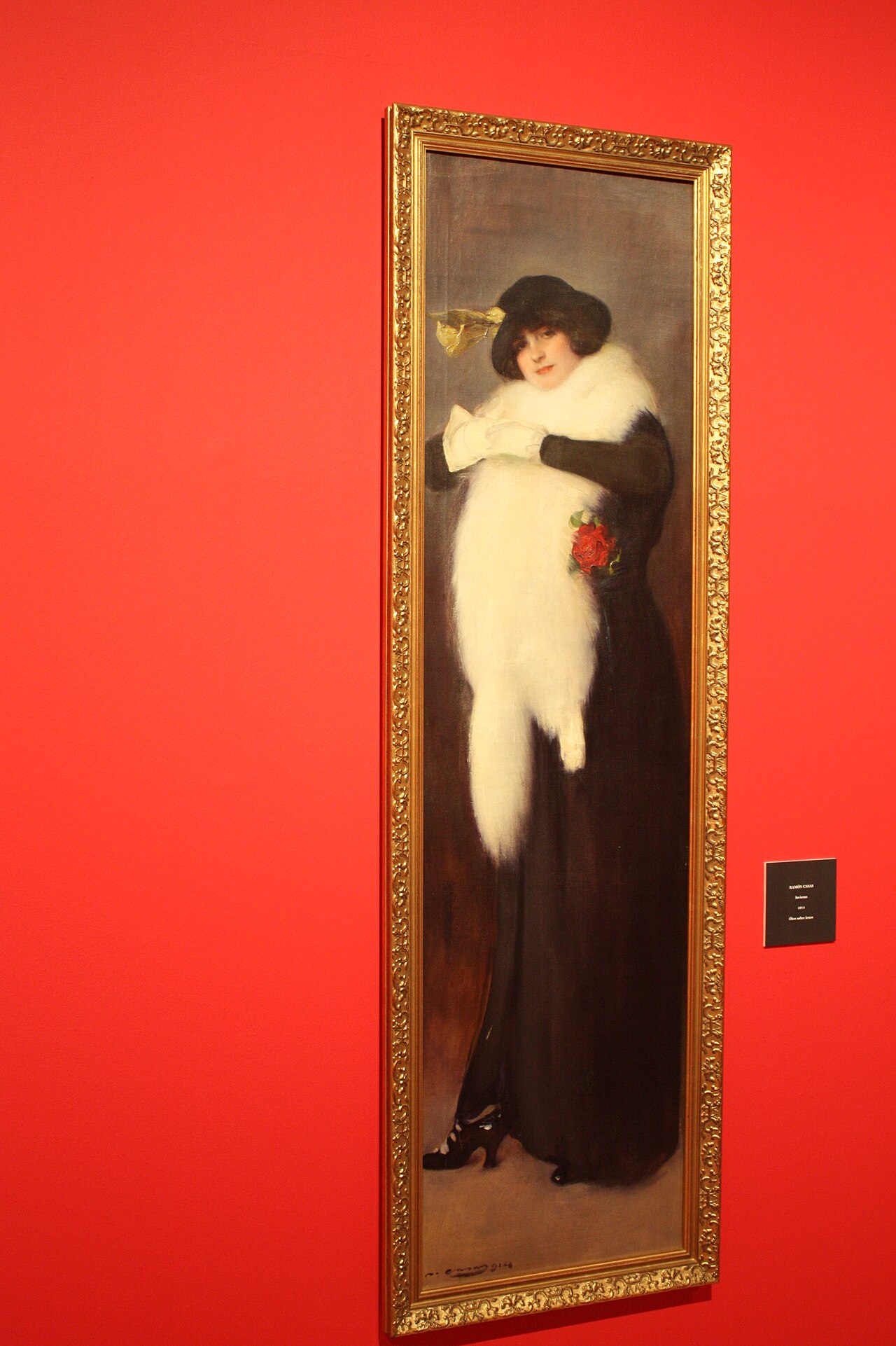 Pontevedra, Museo 11-09a, Exposición de Renoir a Sorolla (Ramón Casas, Invierno, 1914).jpg — Ramón Casas