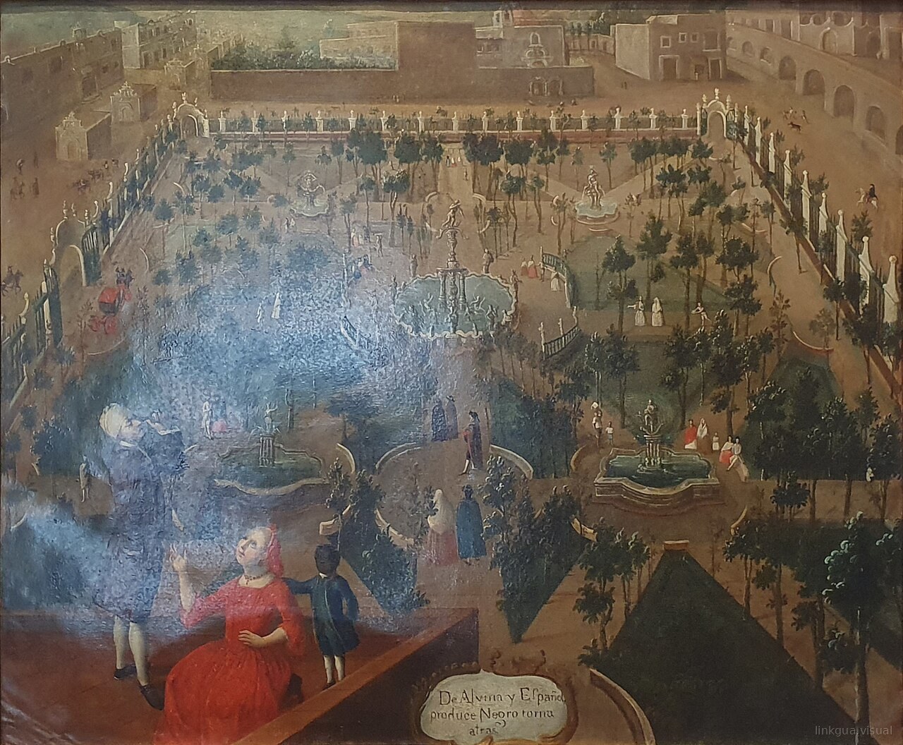 'Casta de Alvina y Español produz Negro Torna Atrás', Anonymous (1770s) — Anónimo