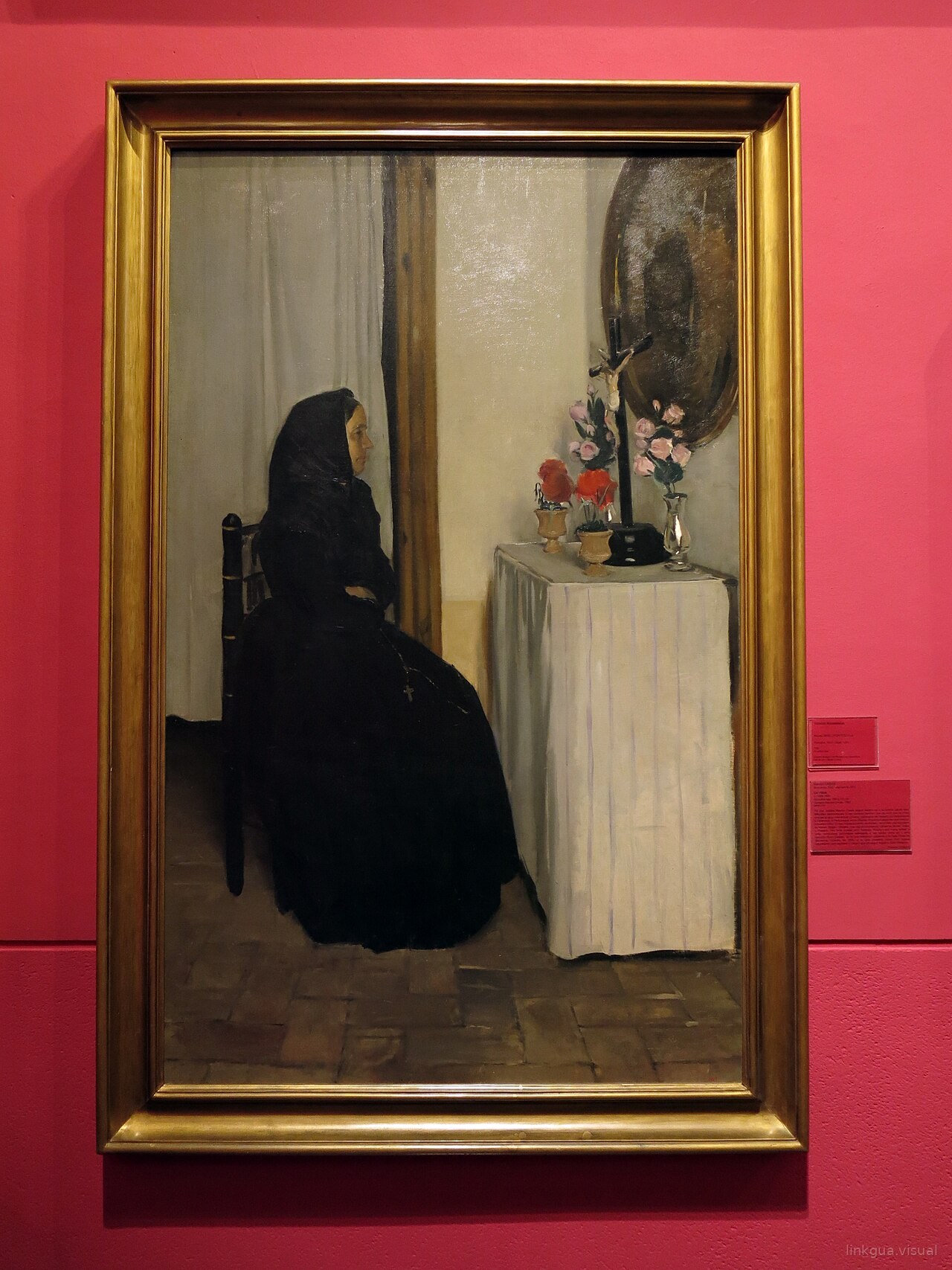 Biblioteca Museu Víctor Balaguer, pinacoteca, la vídua (Ramon Casas).jpg — Ramón Casas