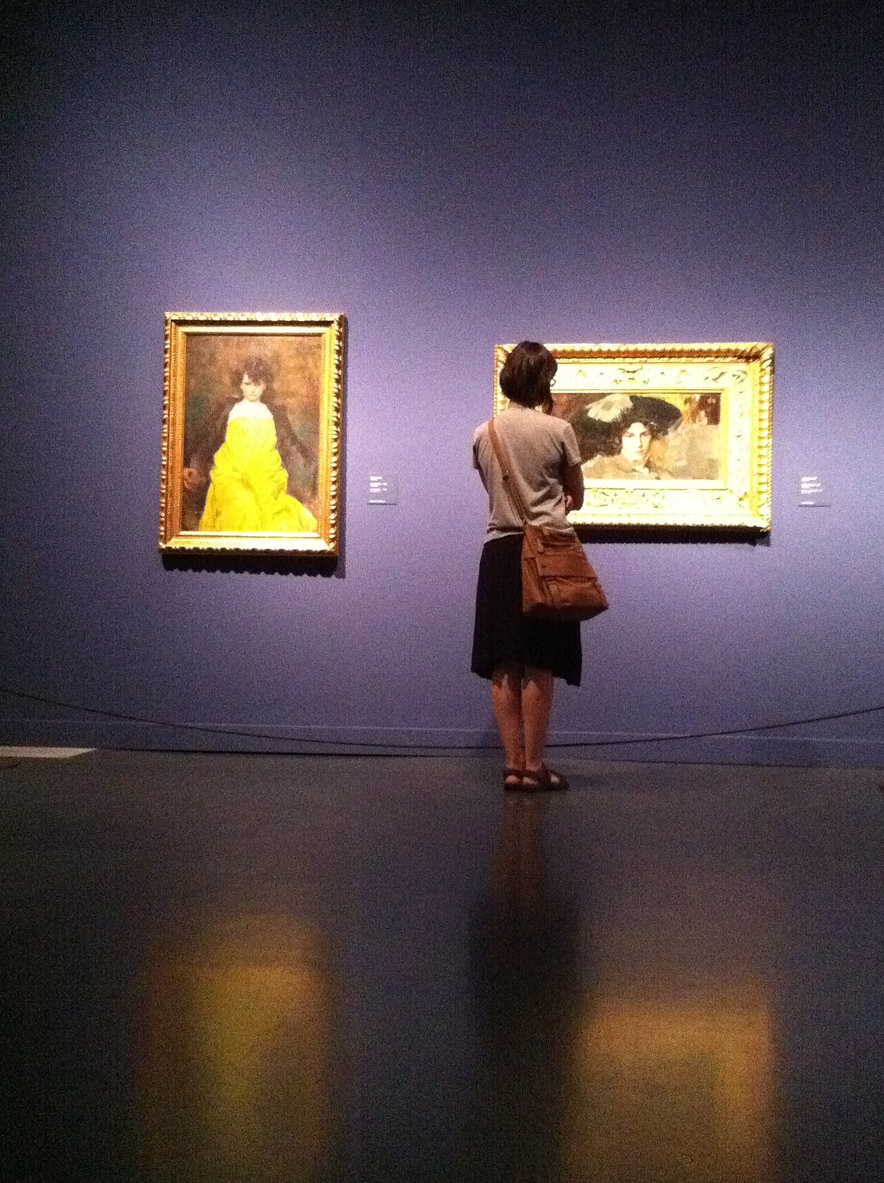 CaixaForum Barcelona- Retrats de la Belle Epoque.JPG — Ramón Casas