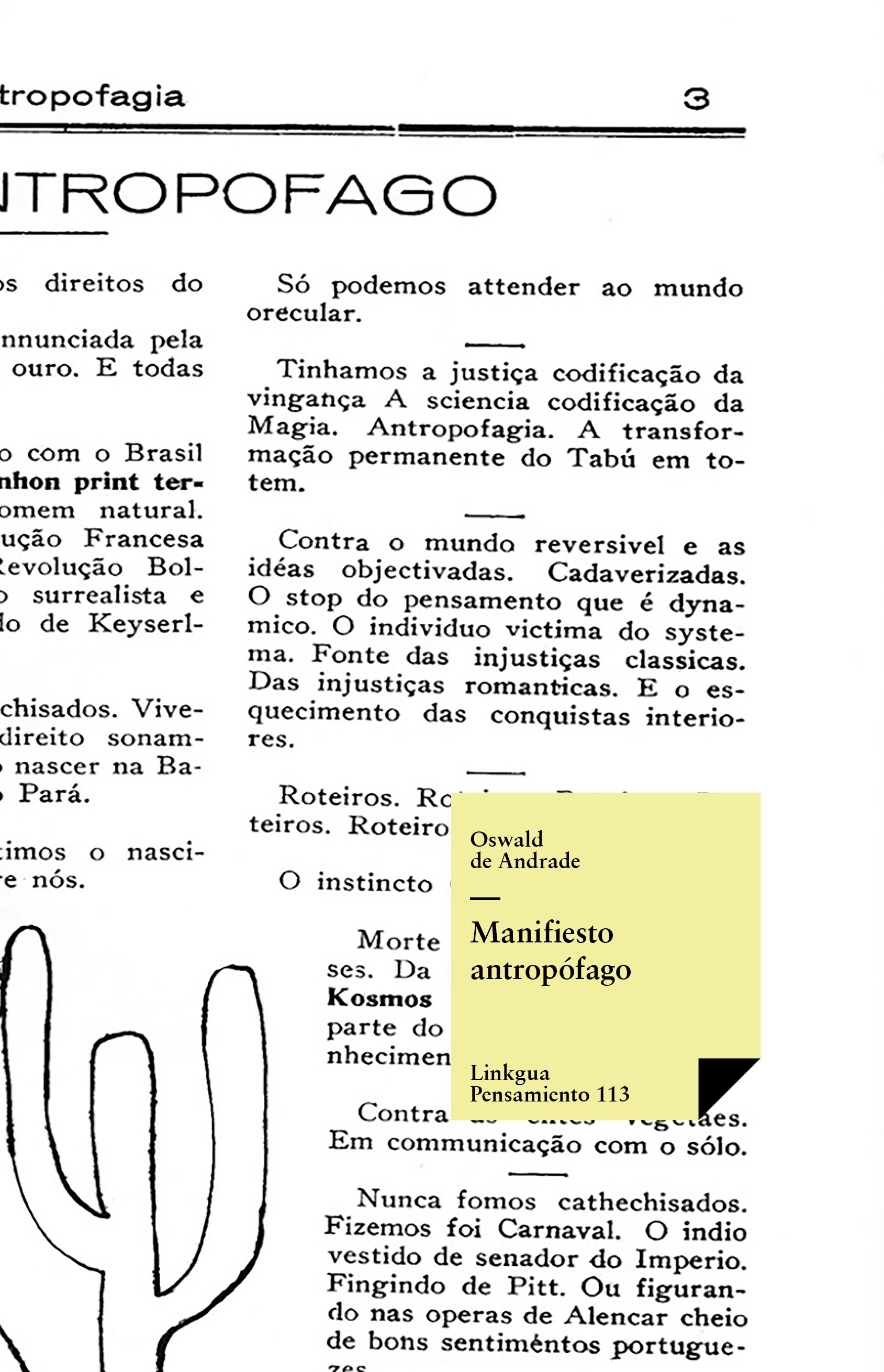 Manifiesto antropófago — Oswald de Andrade