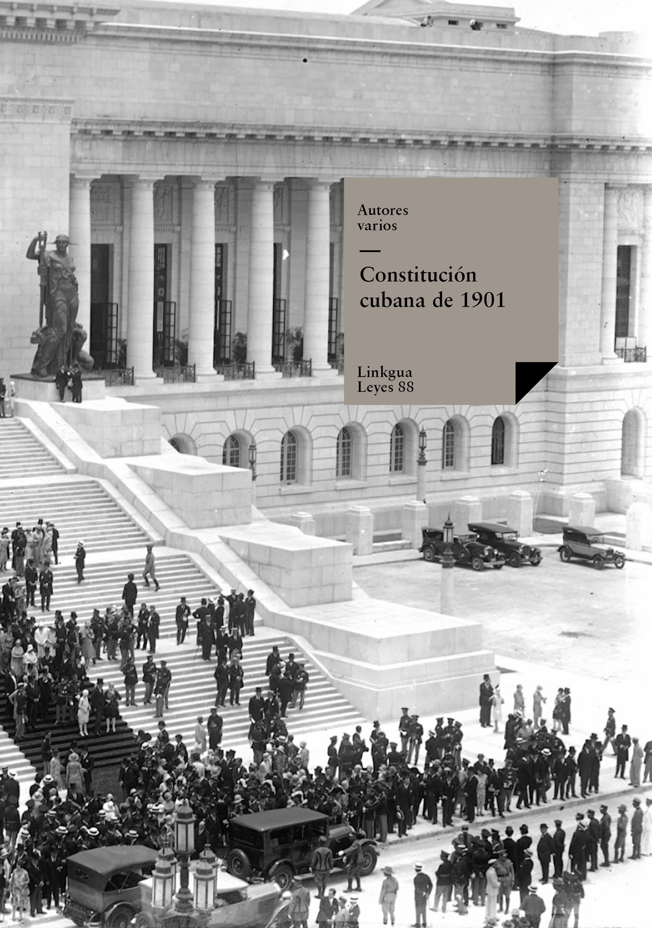 Constitución cubana de, nº 1901 — Luis Estévez y Romero