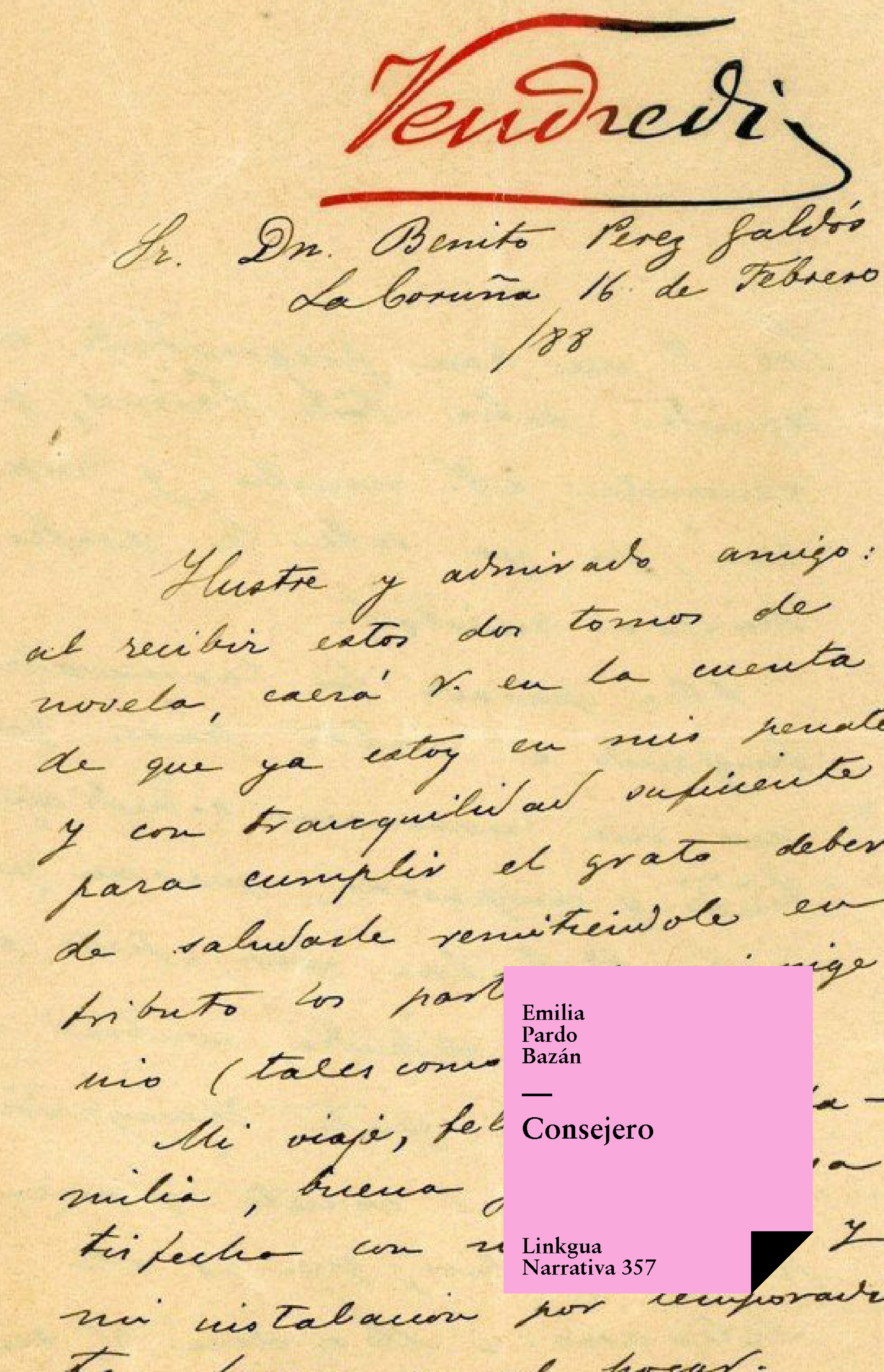 Consejero — Emilia Pardo Bazán