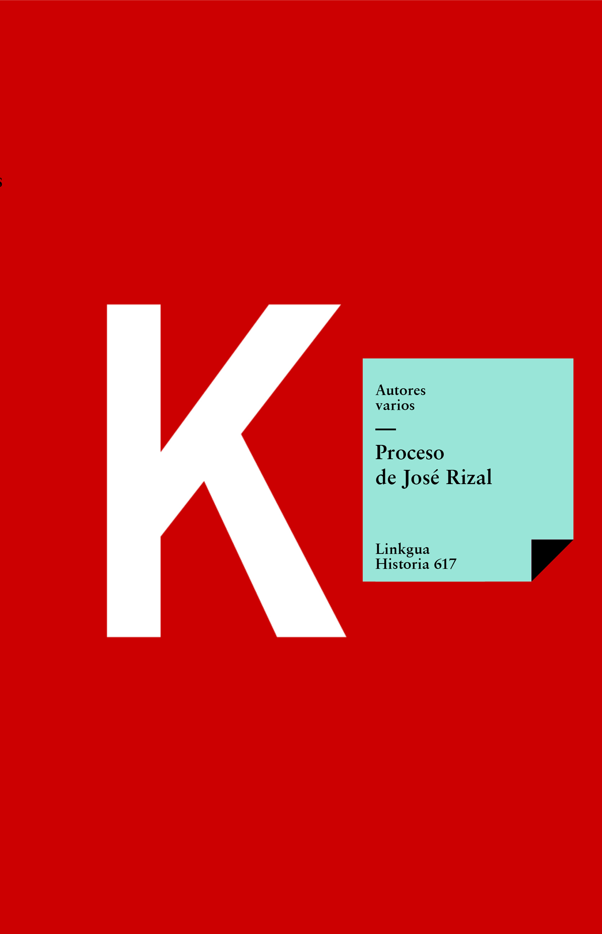 De José Rizal — Proceso De Jose Rizal