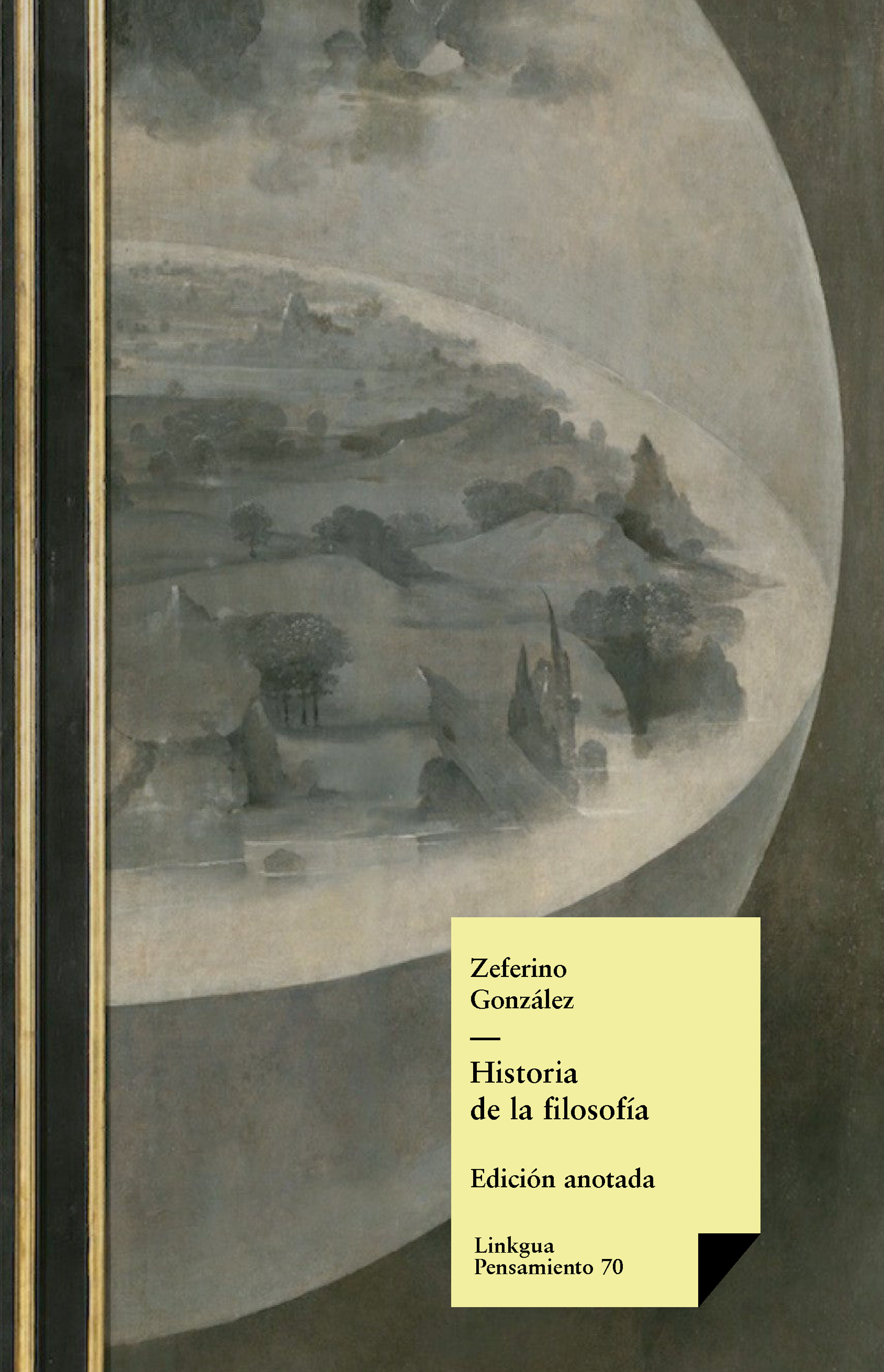 Historia de la filosofía — Zeferino González