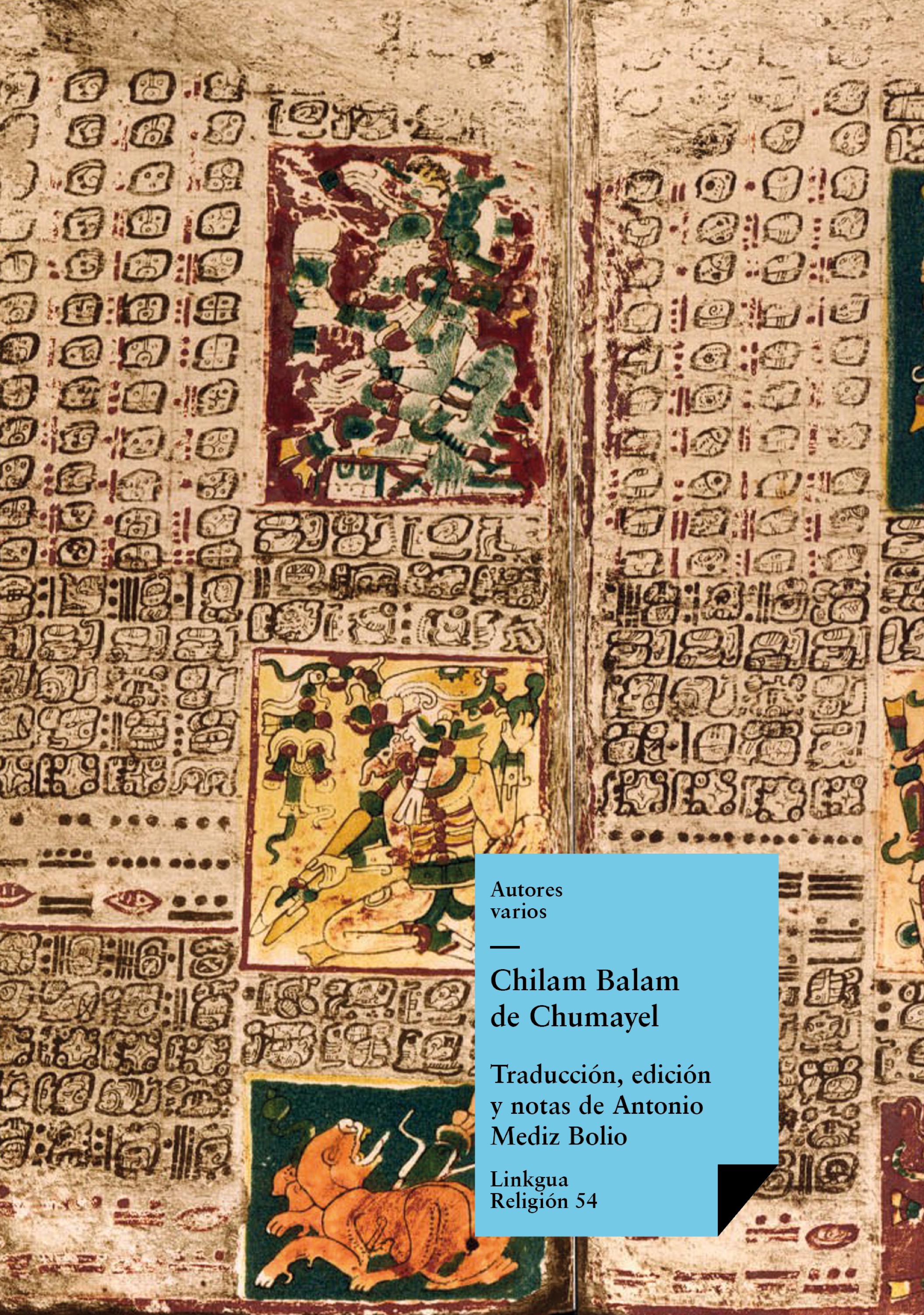 Códice Maya — Con glifos y figuras — Chilam Balam de Chumayel