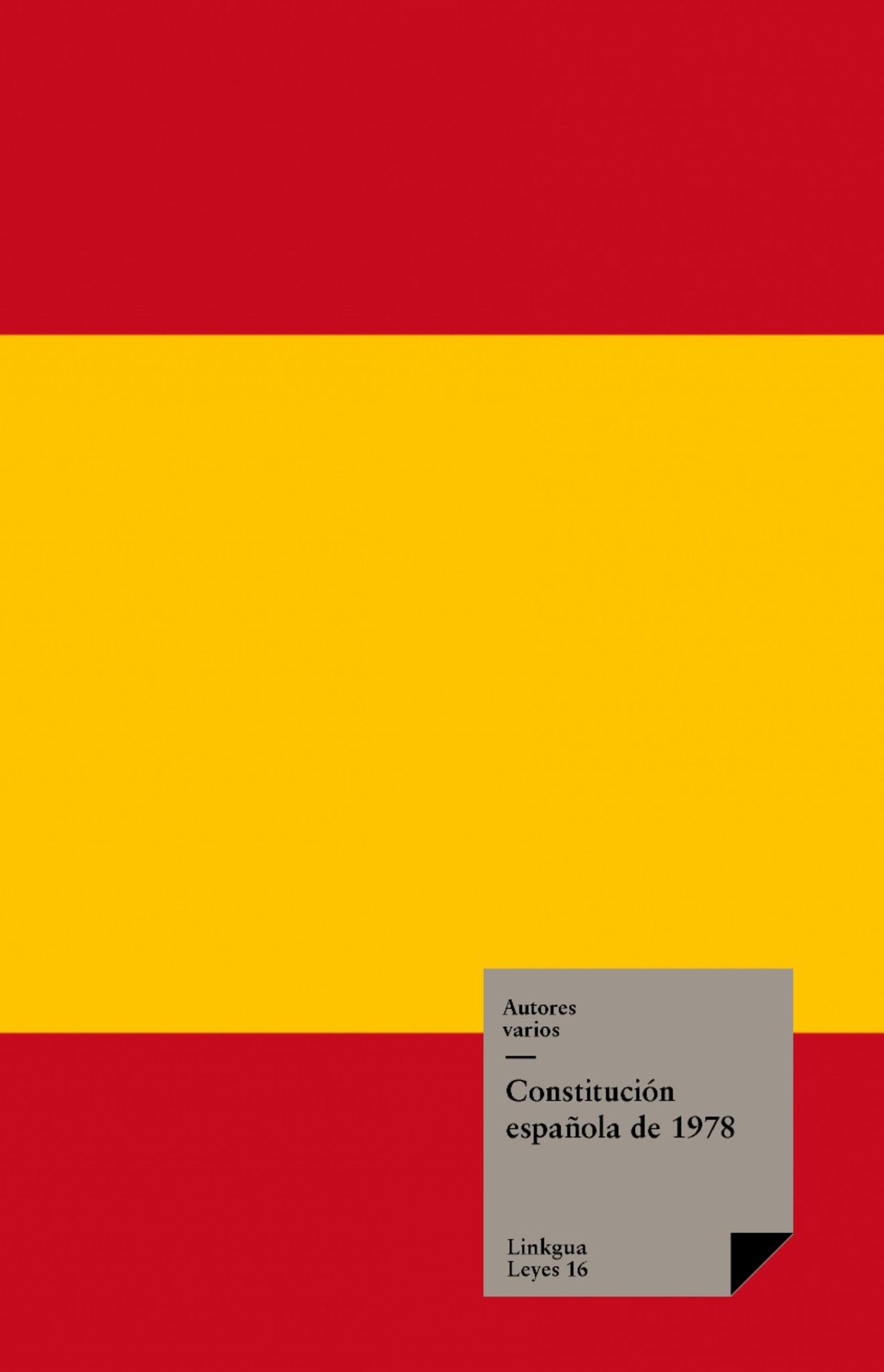 Constitución española de, nº 1978 — Autores Varios