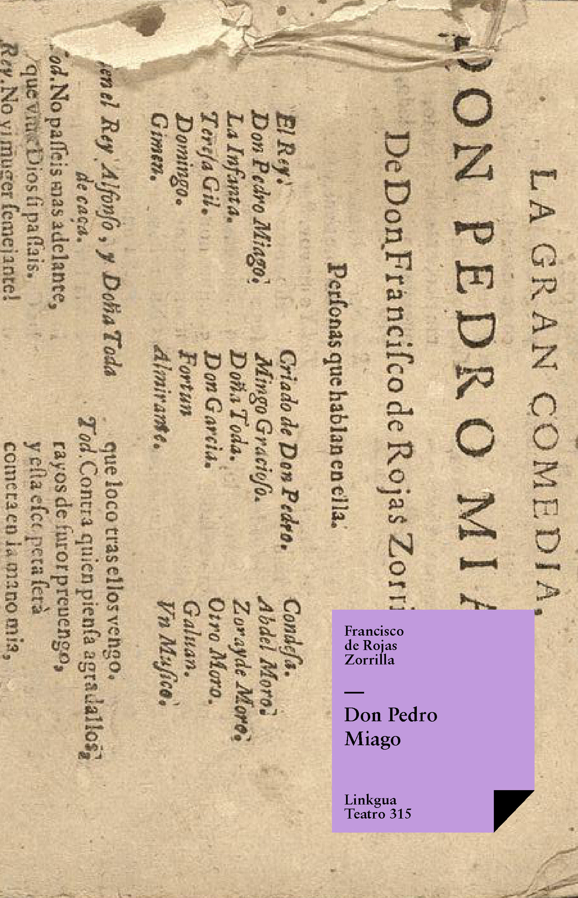 Don Pedro Miago — Francisco de Rojas Zorrilla