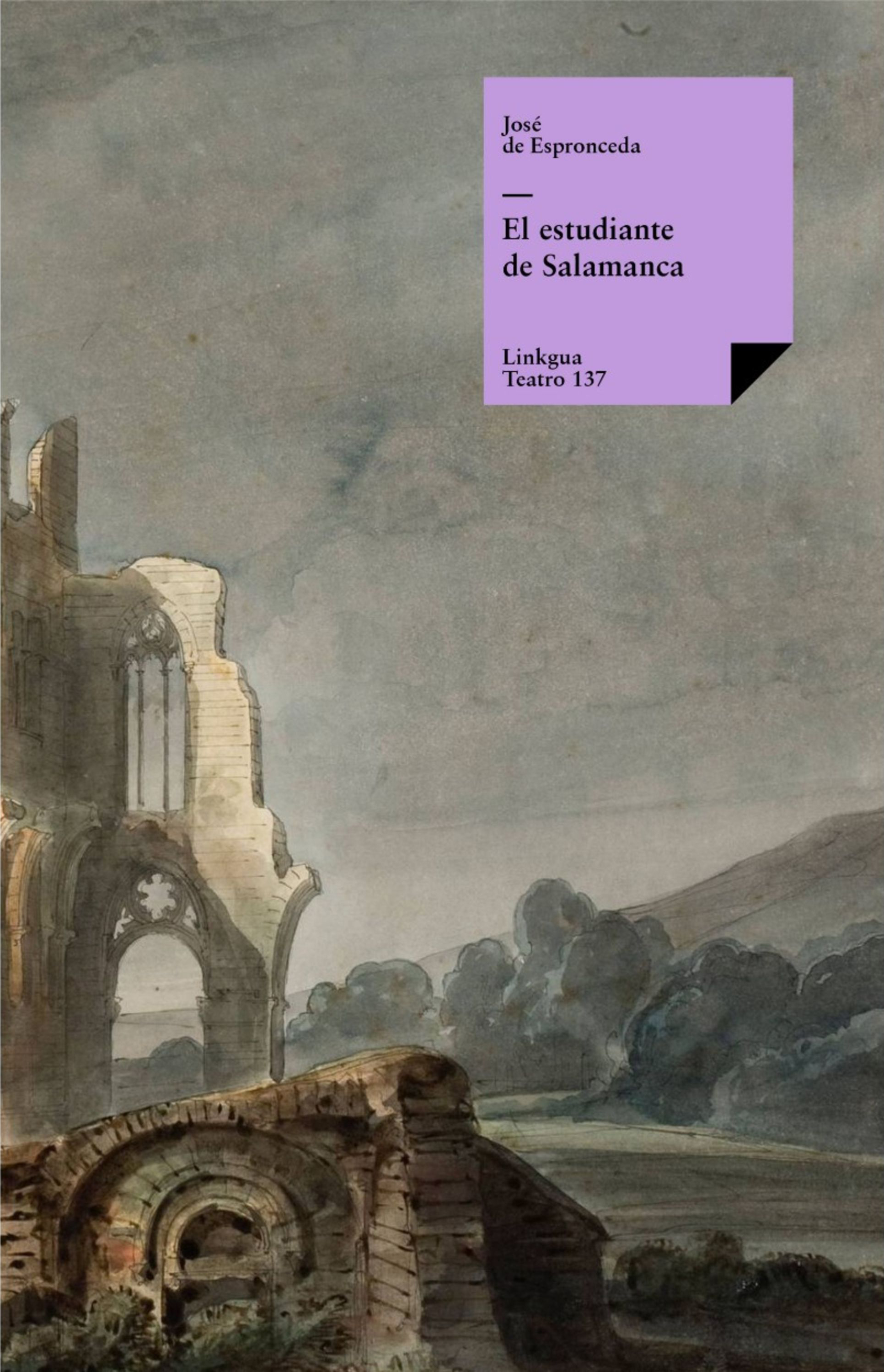 El estudiante de Salamanca — José de Espronceda