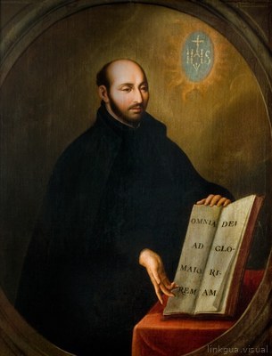 San Ignacio de Loyola Siglo XVIII — Miguel Cabrera