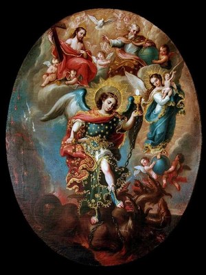 Vencedor del demonio y defensor de la Inmaculada Concepción — Miguel Cabrera