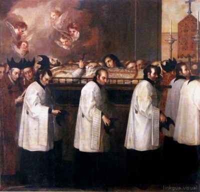 Muerte de San Ignacio de Loyola — Miguel Cabrera