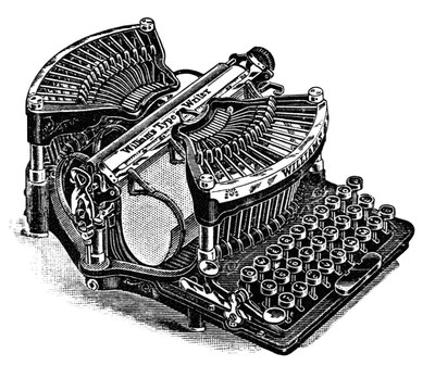 Maquina de escribir — No identificado