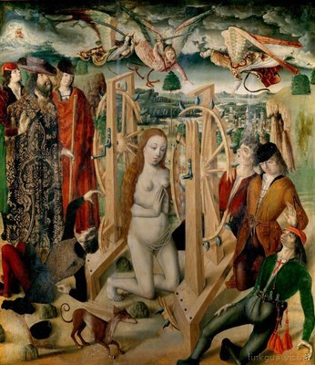 Correo del otro mundo al Gran Piscátor de Salamanca: cartas respondidas a los muertos por el mismo Piscátor — Maestro de la Leyenda de Santa Lucía