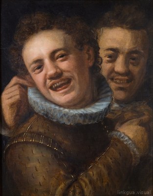 Two Laughing Boys — Frans Hals