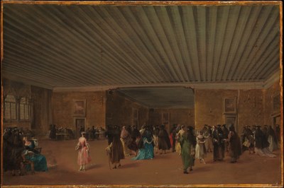 Pintura de genero — No identificado