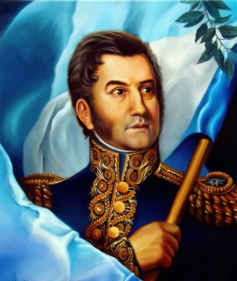 El retrato de un hombre con uniforme militar — No identificado