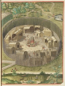 Fuerte y Poblado Indígena Cercado — John White