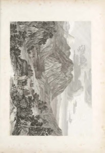 Paisaje Montañoso con Cascada y Vegetación Frondosa — Alexander von Humboldt