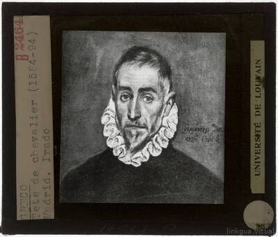 El Greco. Hoofd van een edelman