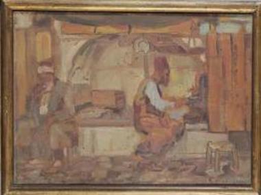 Interior de un café