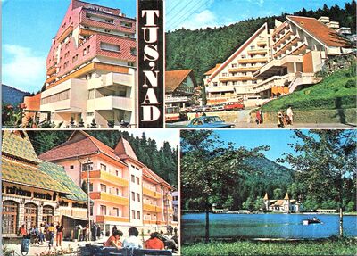 1. Hotel Olt; 2. Hotel Tușnad; 3. Vista; 4. Lago Ciucaș